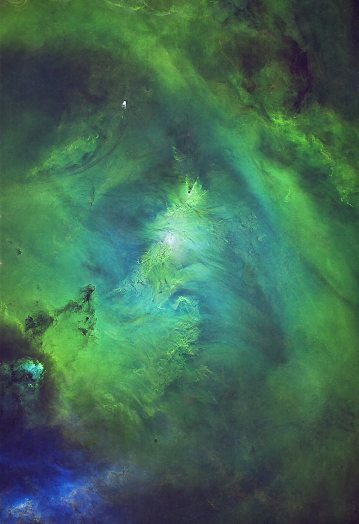 仰望星空_圣诞树星云