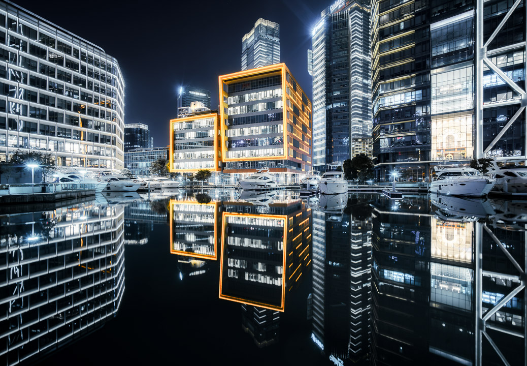 城市风光_北外滩小黄框