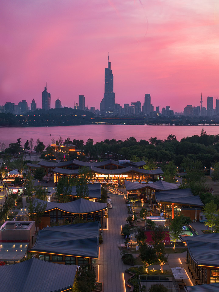 城市风光_玄武湖浪漫中心