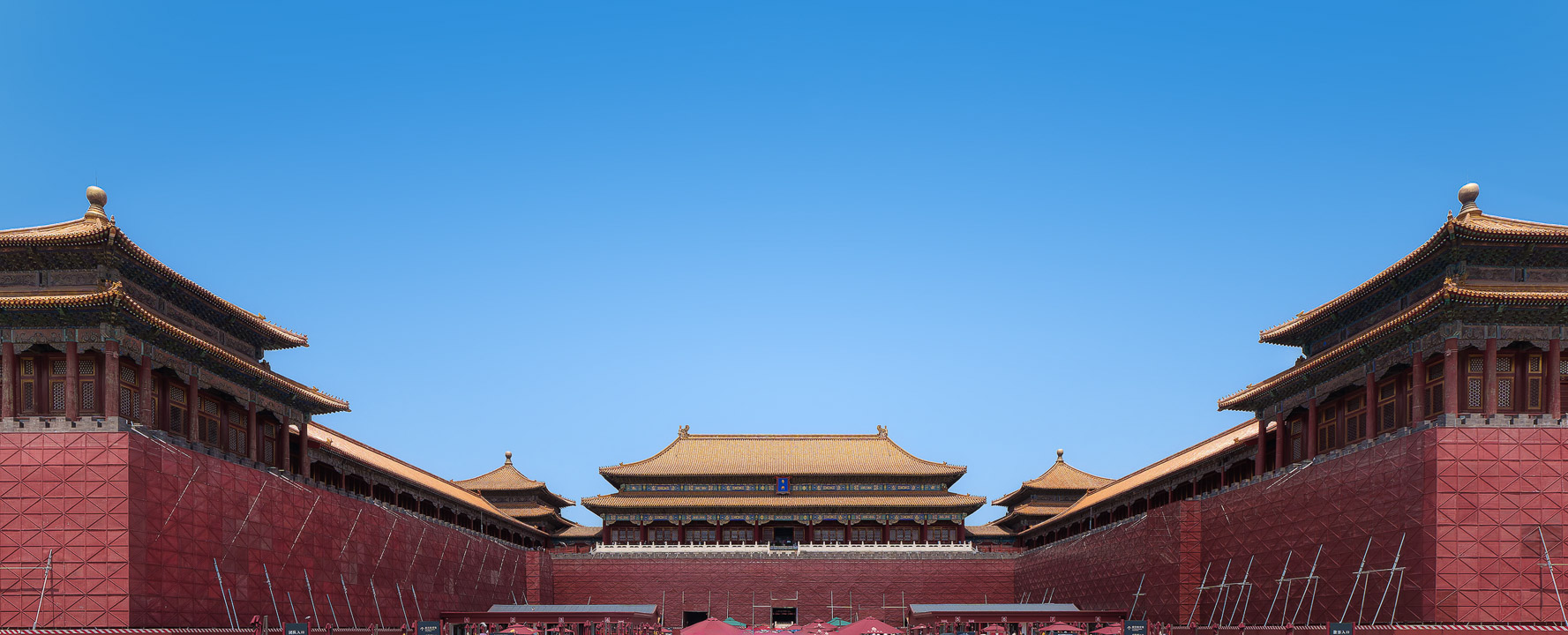 建筑_故宫午门全景