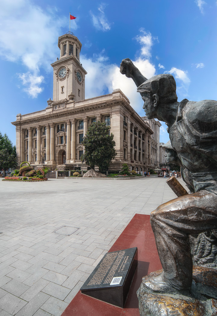 建筑_江汉关雕塑